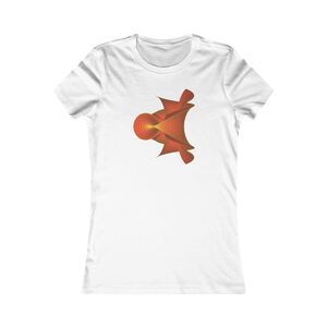 Women's Favorite Tee: Kuen's Surface Red