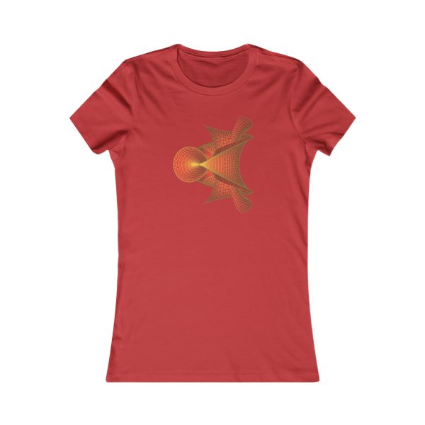 Women's Favorite Tee: Kuen's Surface Red - Image 5