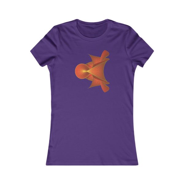 Women's Favorite Tee: Kuen's Surface Red - Image 10