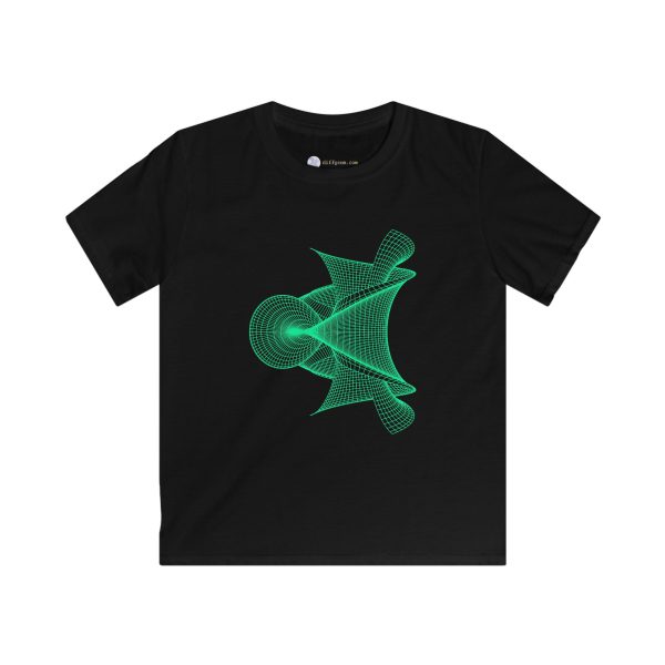 Kids Softstyle Tee: Kuen's Surface Mesh - Image 8