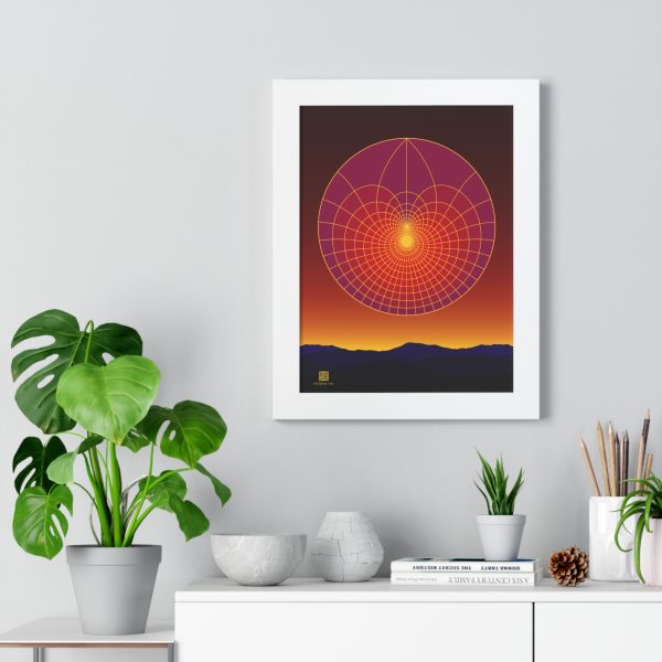 Framed Poster: Lotus Sunset - Image 4