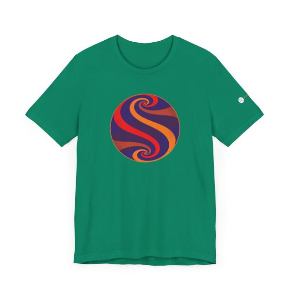 Unisex Tee: Swirl Dawn - Image 4