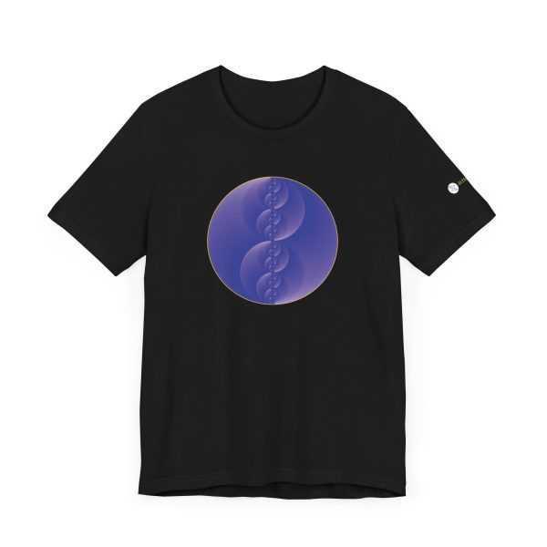 Unisex Tee: Binary Medallion Cirrus - Image 8