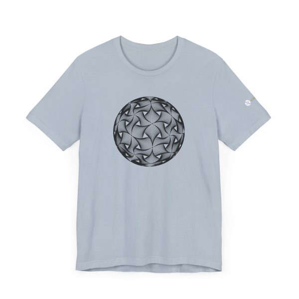 Unisex Tee: Diatom Black - Image 5