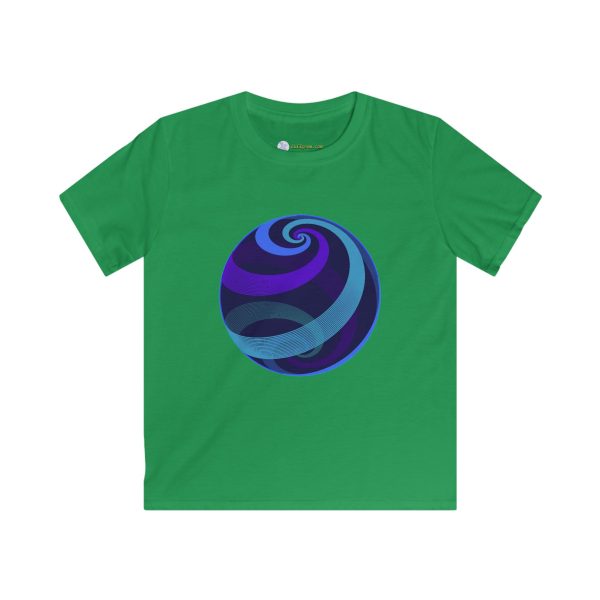 Kids Softstyle Tee: Loxodromes Twilight - Image 3