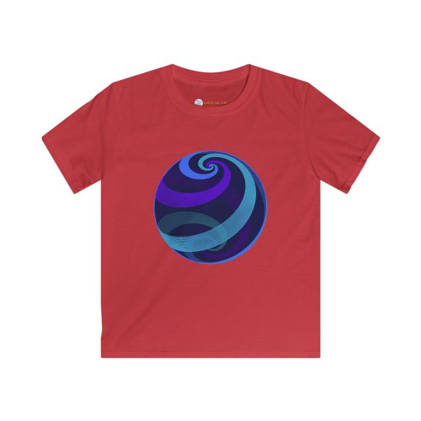 Kids Softstyle Tee: Loxodromes Twilight - Image 7