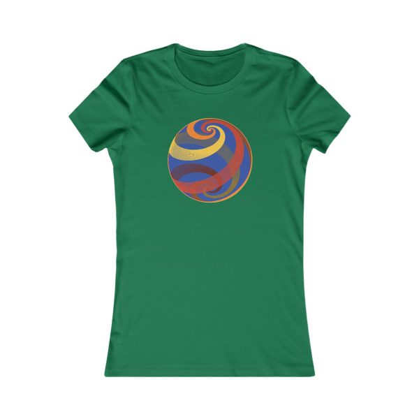 Women's Favorite Tee: Loxodromes Autumn - Image 3