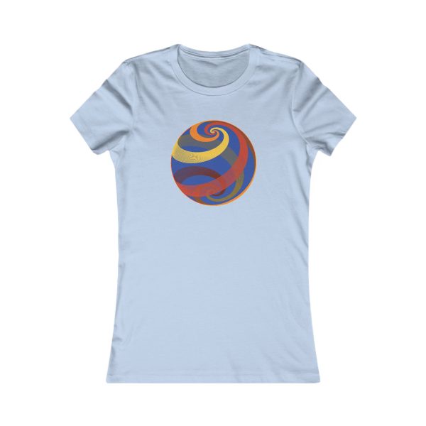 Women's Favorite Tee: Loxodromes Autumn - Image 4