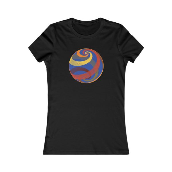 Women's Favorite Tee: Loxodromes Autumn - Image 7