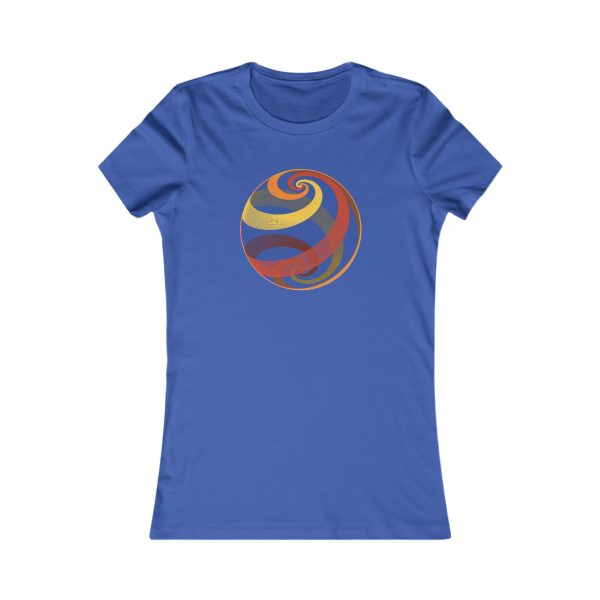 Women's Favorite Tee: Loxodromes Autumn - Image 8