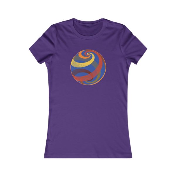 Women's Favorite Tee: Loxodromes Autumn - Image 10