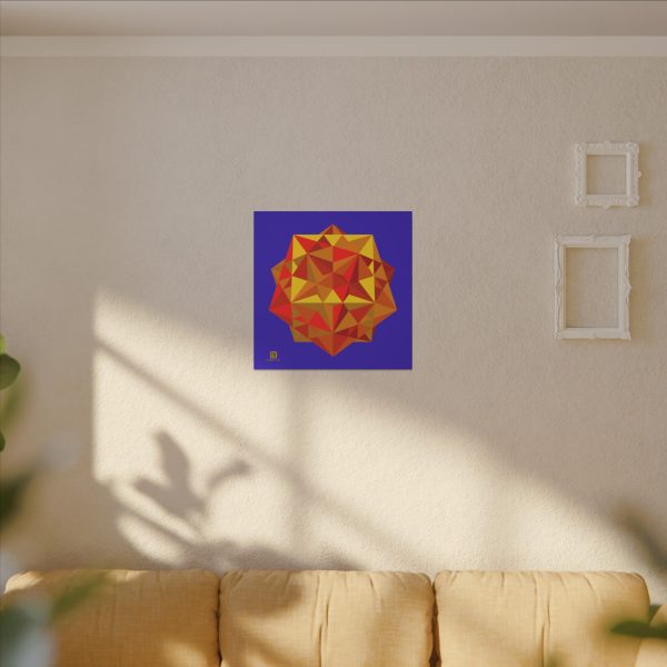 Canvas: Five Cubes Autumn - Image 2