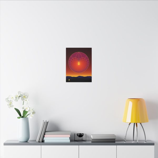 Canvas: Lotus Sunset - Image 3