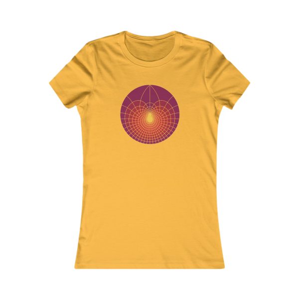 Women's Favorite Tee: Lotus Sunset - Image 3