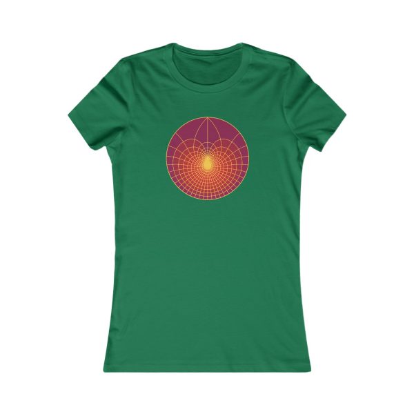 Women's Favorite Tee: Lotus Sunset - Image 4