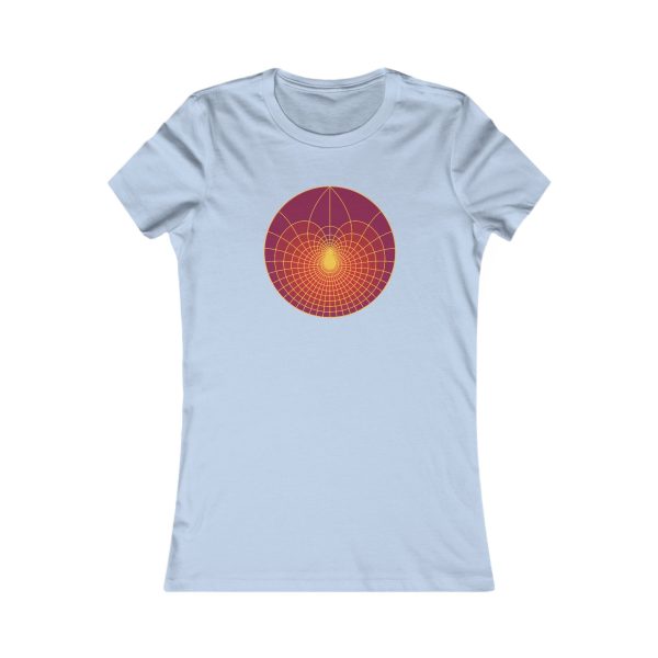 Women's Favorite Tee: Lotus Sunset - Image 5