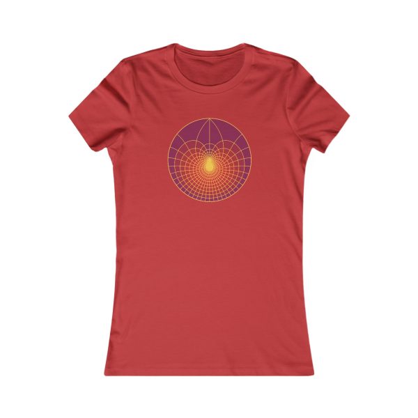 Women's Favorite Tee: Lotus Sunset - Image 6