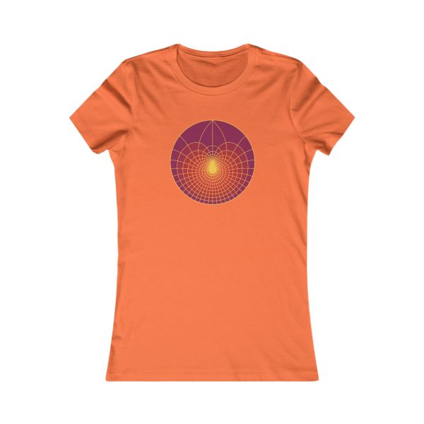 Women's Favorite Tee: Lotus Sunset - Image 7