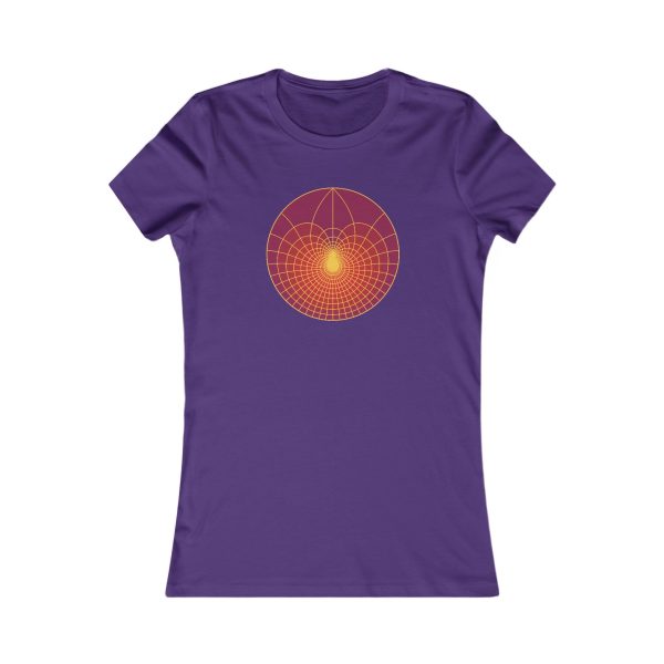 Women's Favorite Tee: Lotus Sunset - Image 2
