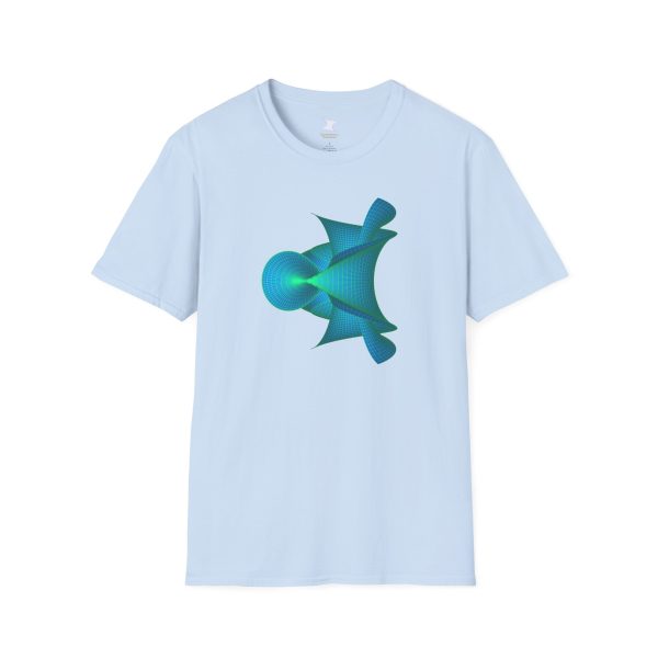 Softstyle T-Shirt: Kuen's Surface Aqua - Image 9