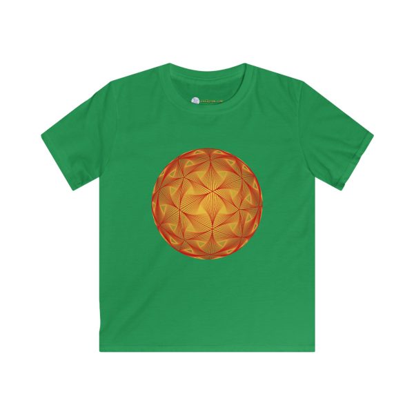 Kids Softstyle Tee: Diatom Red - Image 3