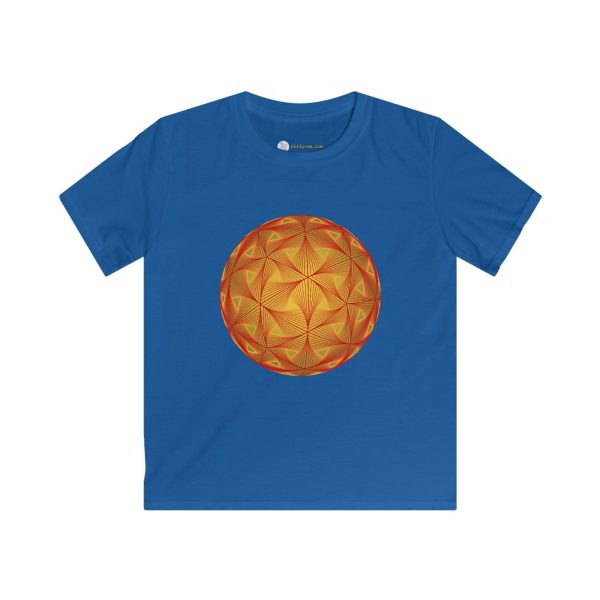 Kids Softstyle Tee: Diatom Red - Image 5