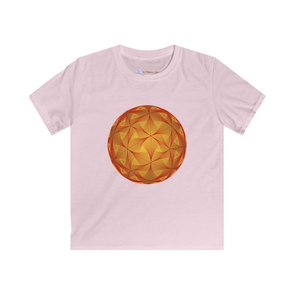 Kids Softstyle Tee: Diatom Red - Image 6