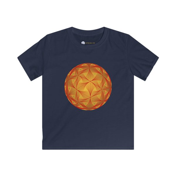 Kids Softstyle Tee: Diatom Red - Image 9