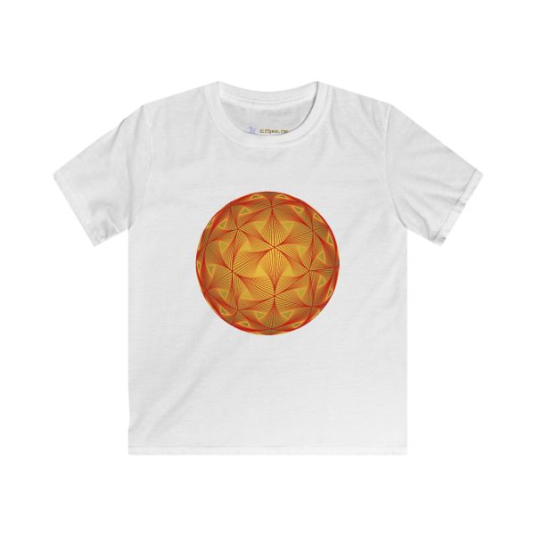 Kids Softstyle Tee: Diatom Red