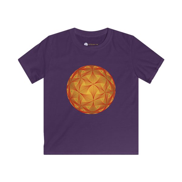 Kids Softstyle Tee: Diatom Red - Image 10
