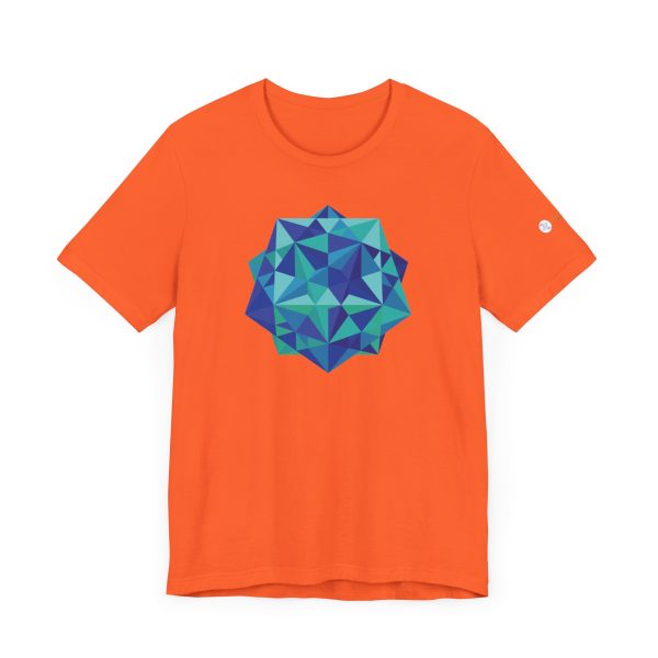 Unisex Tee: Five Cubes Ocean - Image 2