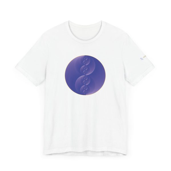 Unisex Tee: Binary Medallion Cirrus