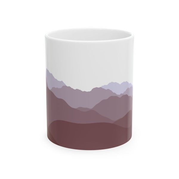 Ceramic Mug (11oz): Nowhere-Differentiable Desert