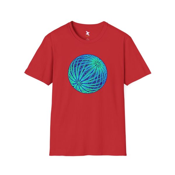 Softstyle T-Shirt: Dipole Phosphor - Image 6