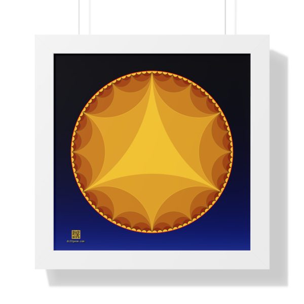 Framed Poster: Ideal Triangles Sunset - Image 3