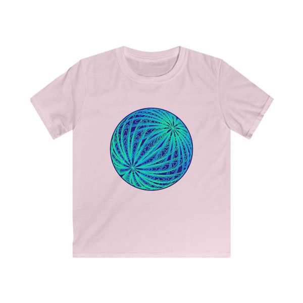 Kids Softstyle Tee: Dipole Phosphor - Image 6