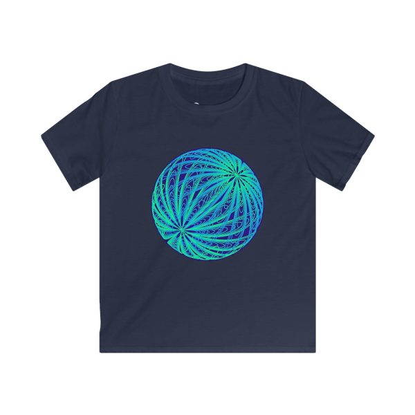 Kids Softstyle Tee: Dipole Phosphor - Image 9