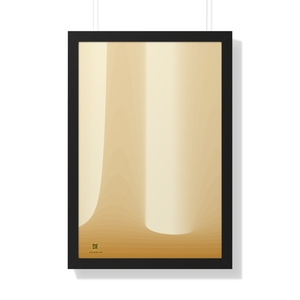 Framed Poster: Monuments Desert
