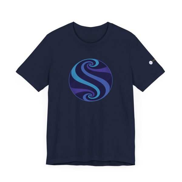 Unisex Tee: Swirl Twilight - Image 9