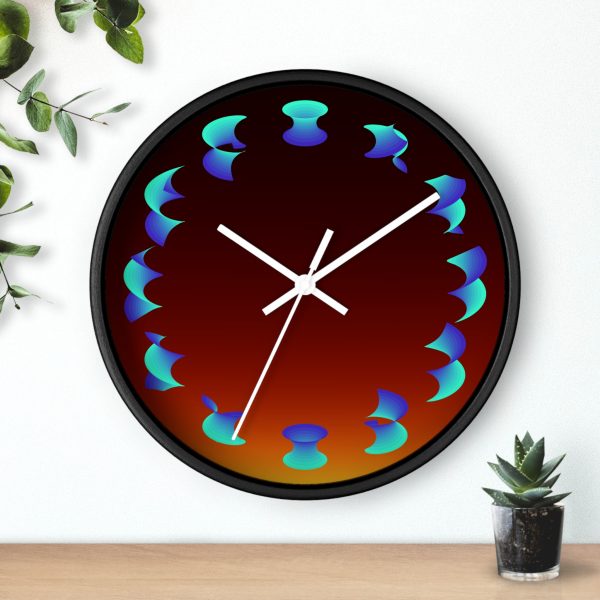 Wall Clock: Dance Phosphor
