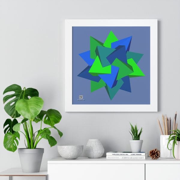 Framed Poster: Five Tetrahedra Summer - Image 4