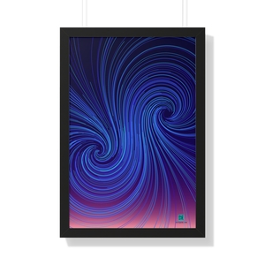 Framed Poster: Polar Orbits Dawn