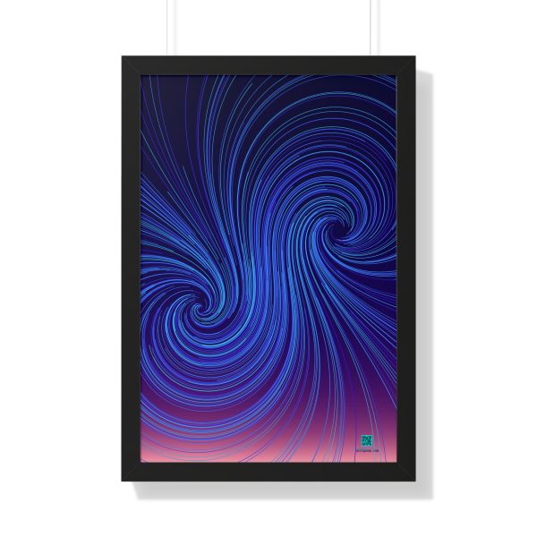 Framed Poster: Polar Orbits Dawn