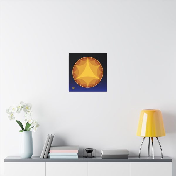 Canvas: Ideal Triangles Sunset - Image 7