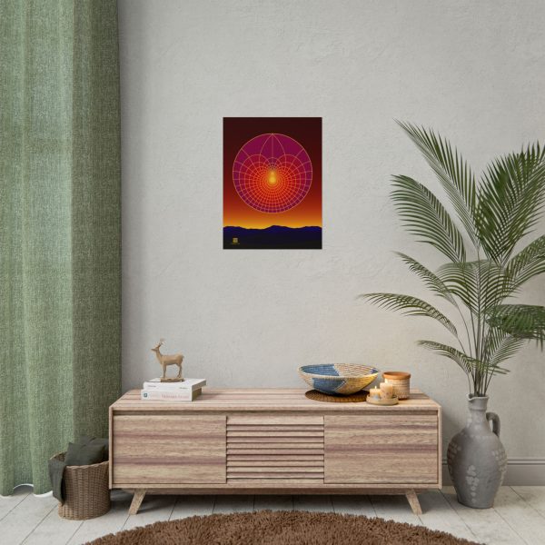 Poster: Lotus Sunset - Image 2