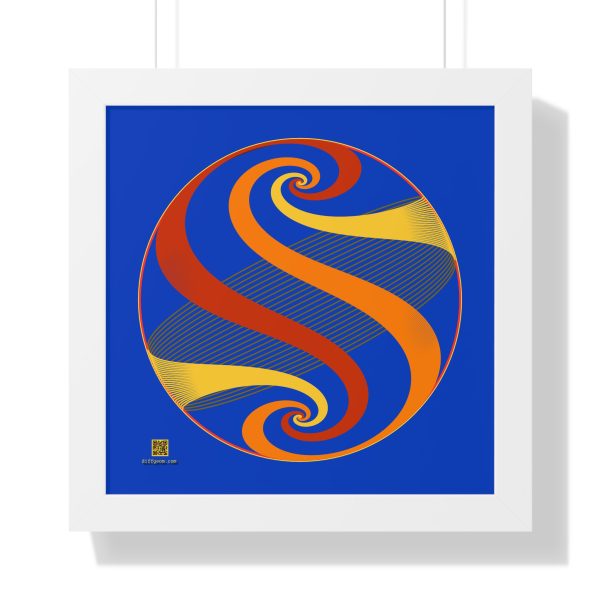 Framed Poster: Swirl Autumn - Image 3