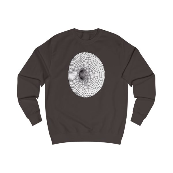 Unisex Sweatshirt: Cyclide Black - Image 2