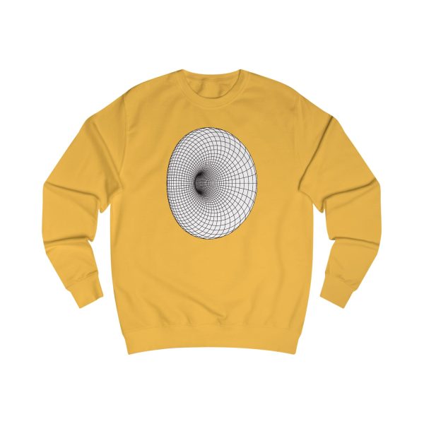 Unisex Sweatshirt: Cyclide Black - Image 3