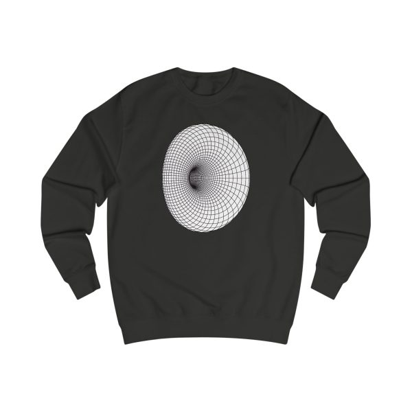 Unisex Sweatshirt: Cyclide Black - Image 4