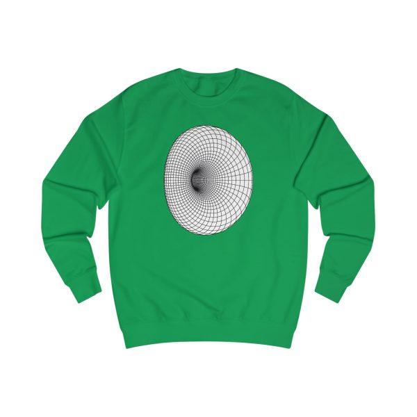 Unisex Sweatshirt: Cyclide Black - Image 5